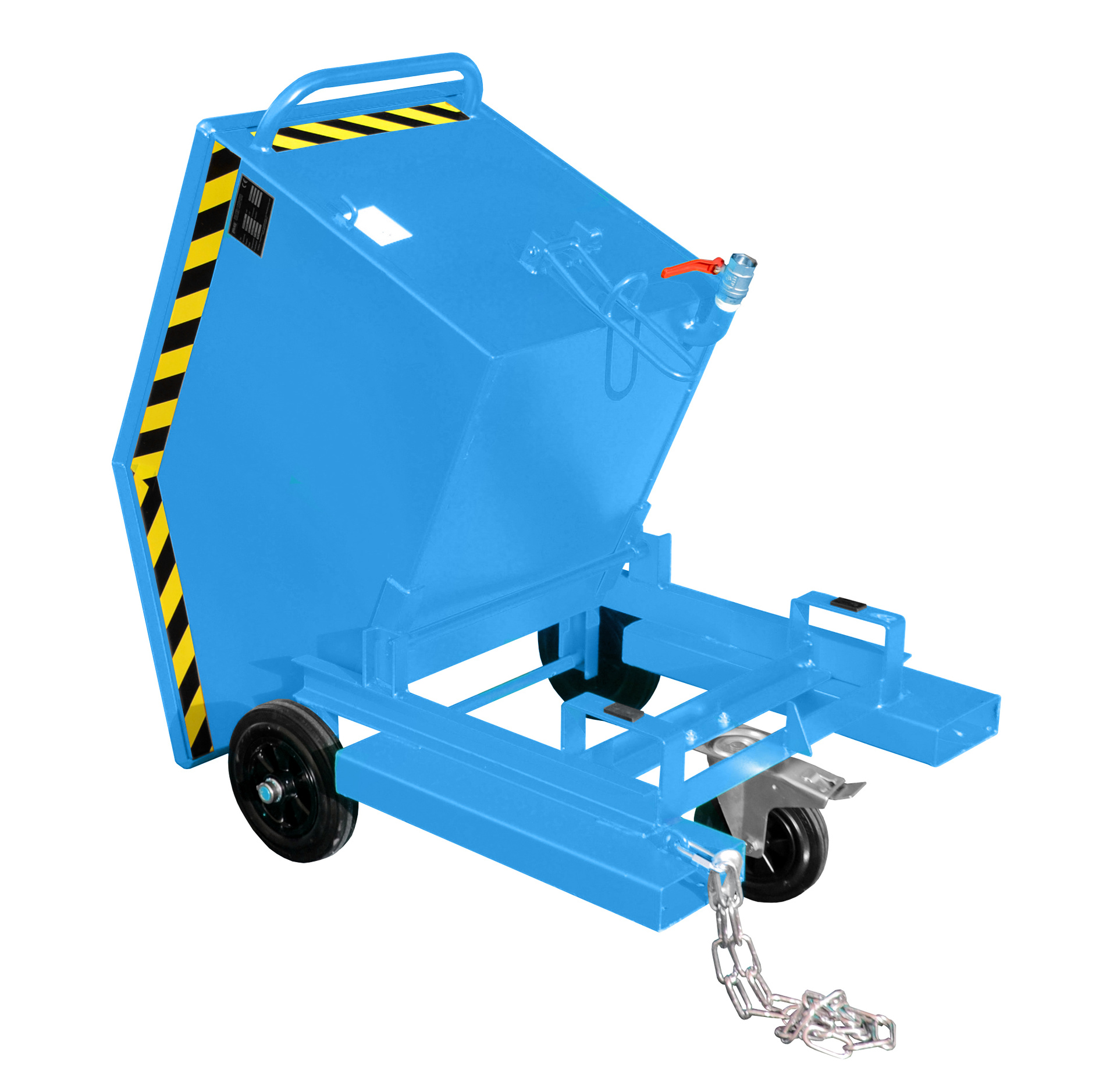 Späne-Kastenwagen Typ SKW-ET RAL 5012 Lichtblau